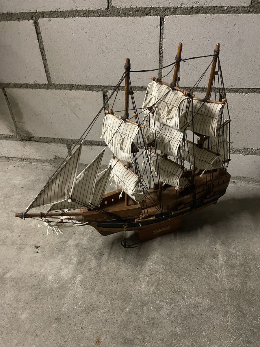 Tutte le decorazioni: Holzschiff - Kriegsschiff 3 Mast – Nuovo (secondo la descrizione) da Suhr venduto da mal_89fb 2