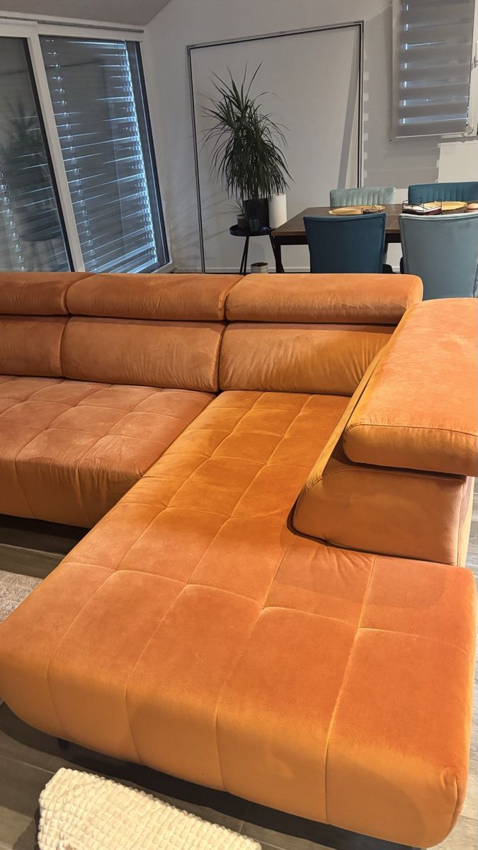 Sofas: Ecksofa orange mit elektrischer Verstellung – Gebraucht aus Gettnau von JessicaRenata 2