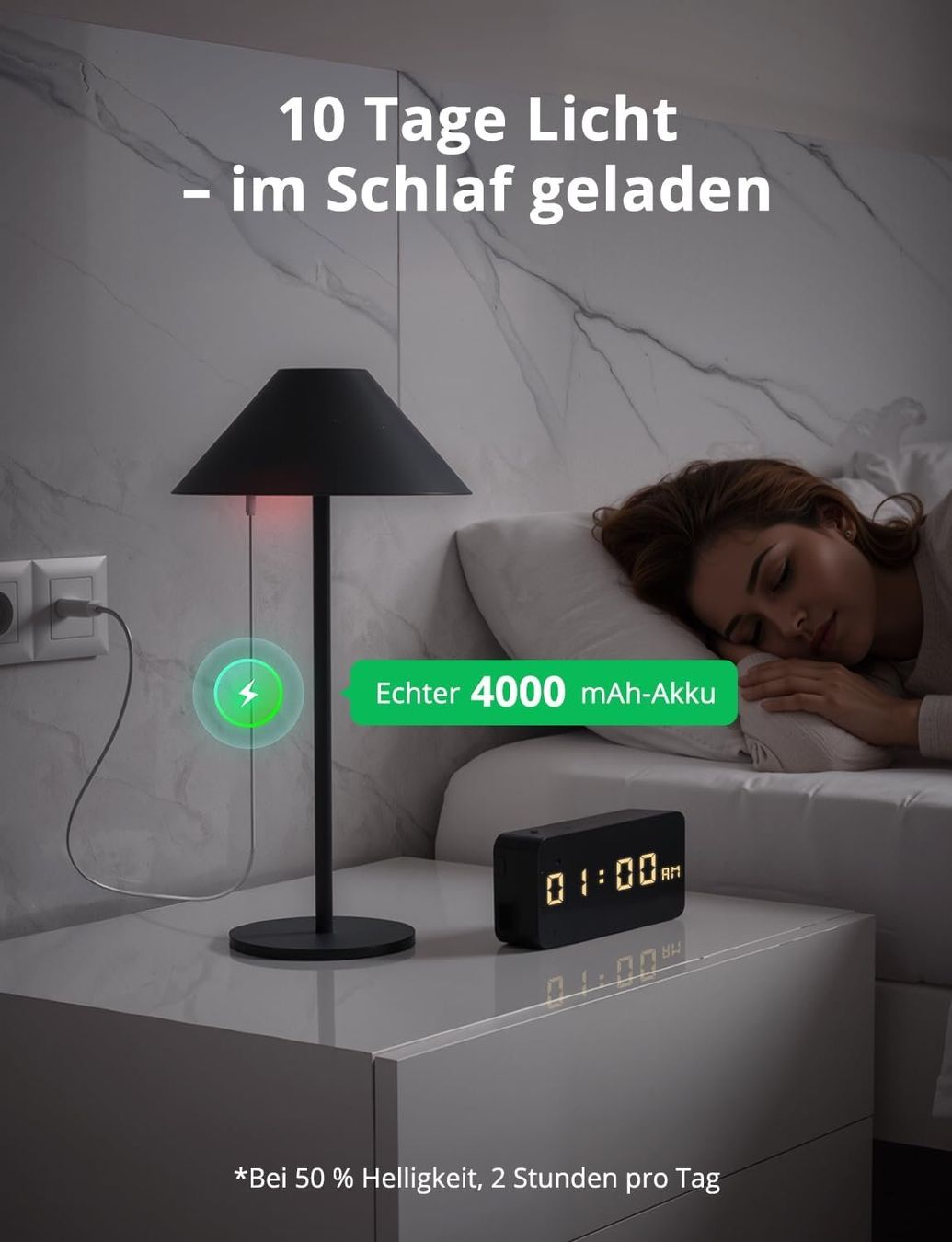 Lampen: LED Akku Tischlampe Touch – Neu und originalverpackt aus Nuglar von SaleRitter 2