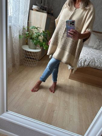 Strickjacke / Poncho von BELLA JONES one size (S-XL)