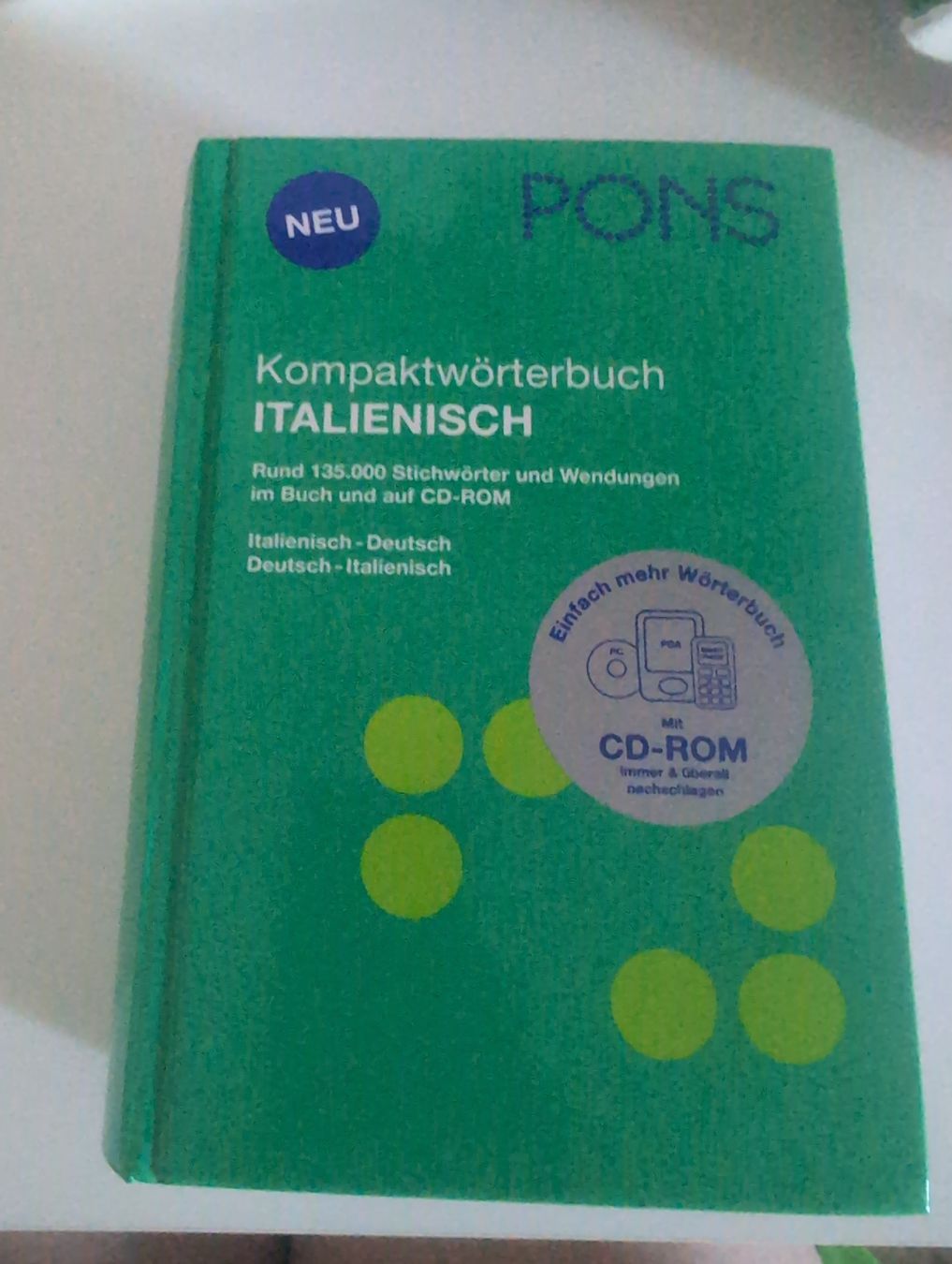 Libri: PONS Kompaktwörterbuch Italienisch m. CD-ROM  – Usato da Besenbüren venduto da ram_z8pp