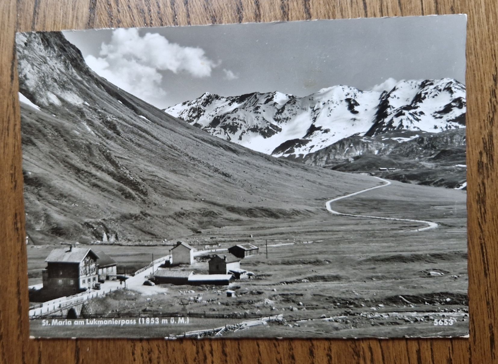 Ansichtskarten: St. Maria am Lukmanierpass 1950 – Gebraucht aus Ebikon von Donar50