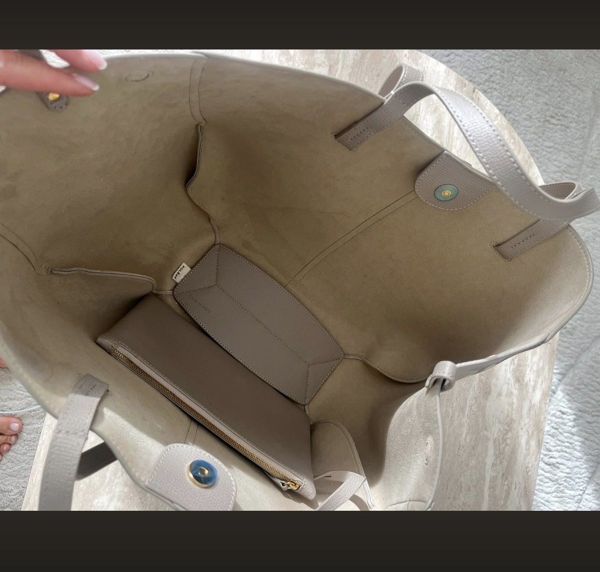 Polène Taschen für Damen: Sac Polene Cyme grand modèle – Gebraucht aus Lausanne von Meganelausanne 4