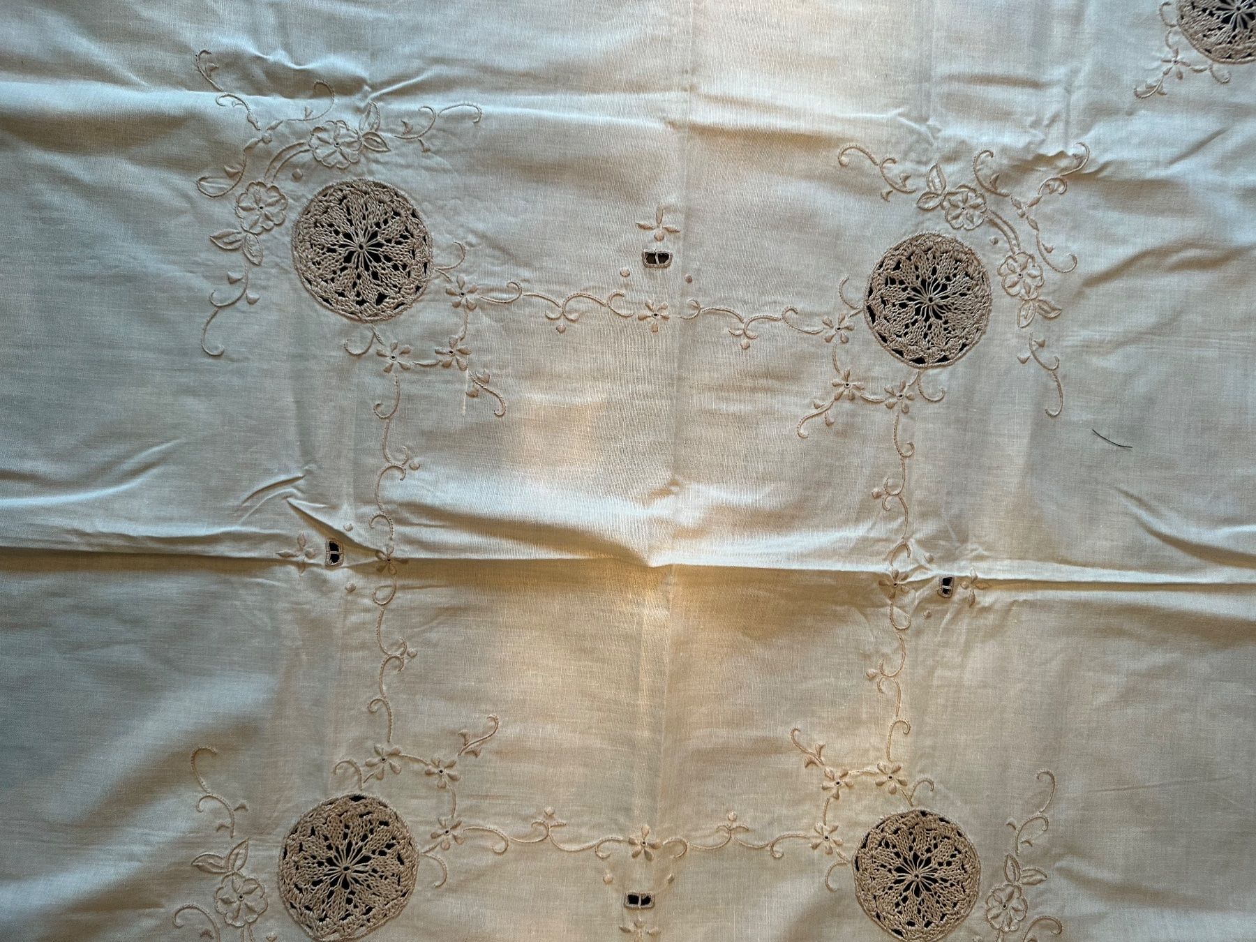 Coperte: Tisch decke" und 6 stuck Serviette, Handgemacht – Usato da Bottighofen venduto da M.O.L 2