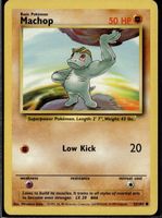 Machop 52/102 Base Set