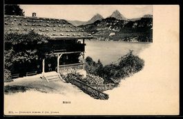 AK Rütli, Gebäudeansicht um 1900