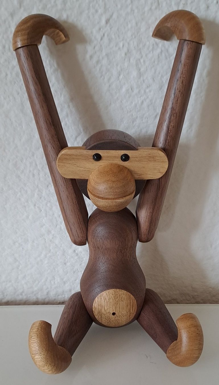 Statuette: Affe klein nach Kay Bojesen – Usato da Wallisellen venduto da monbijoux009 2