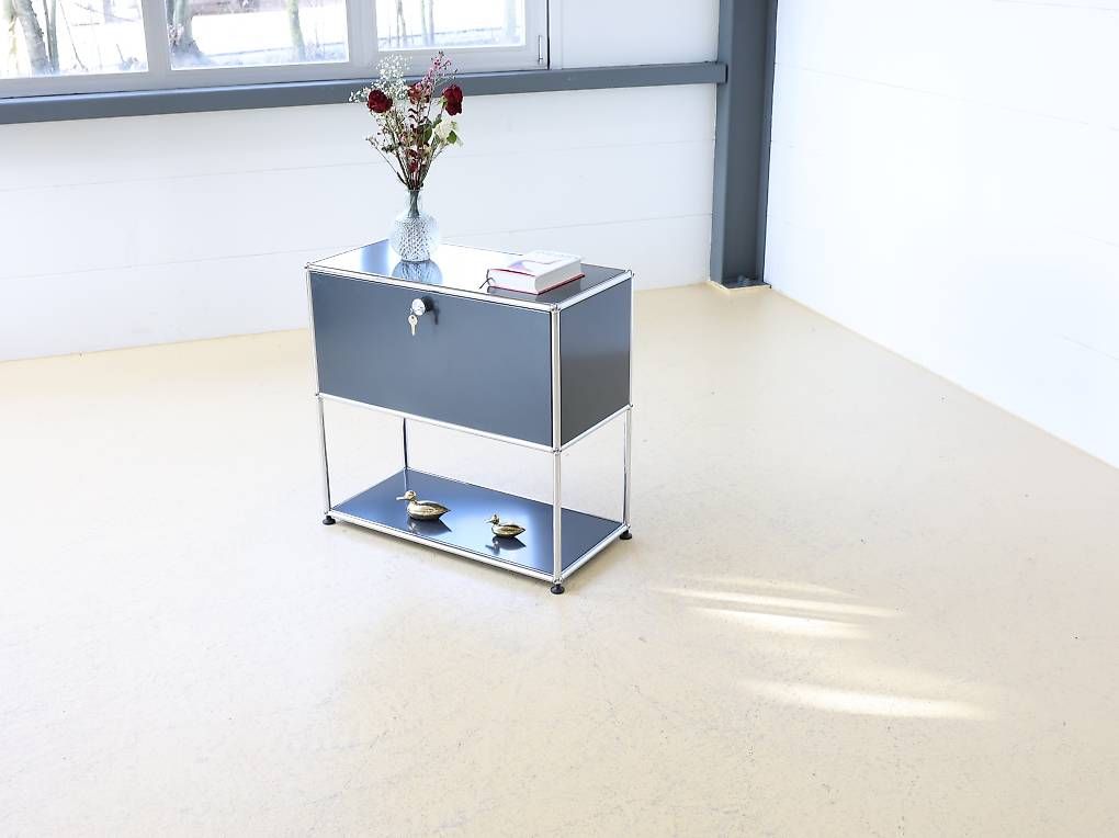 USM Scaffali: USM Haller Sideboard 1x2, Anthrazitgrau – Usato da Meinisberg venduto da atelier_TILIJA 7