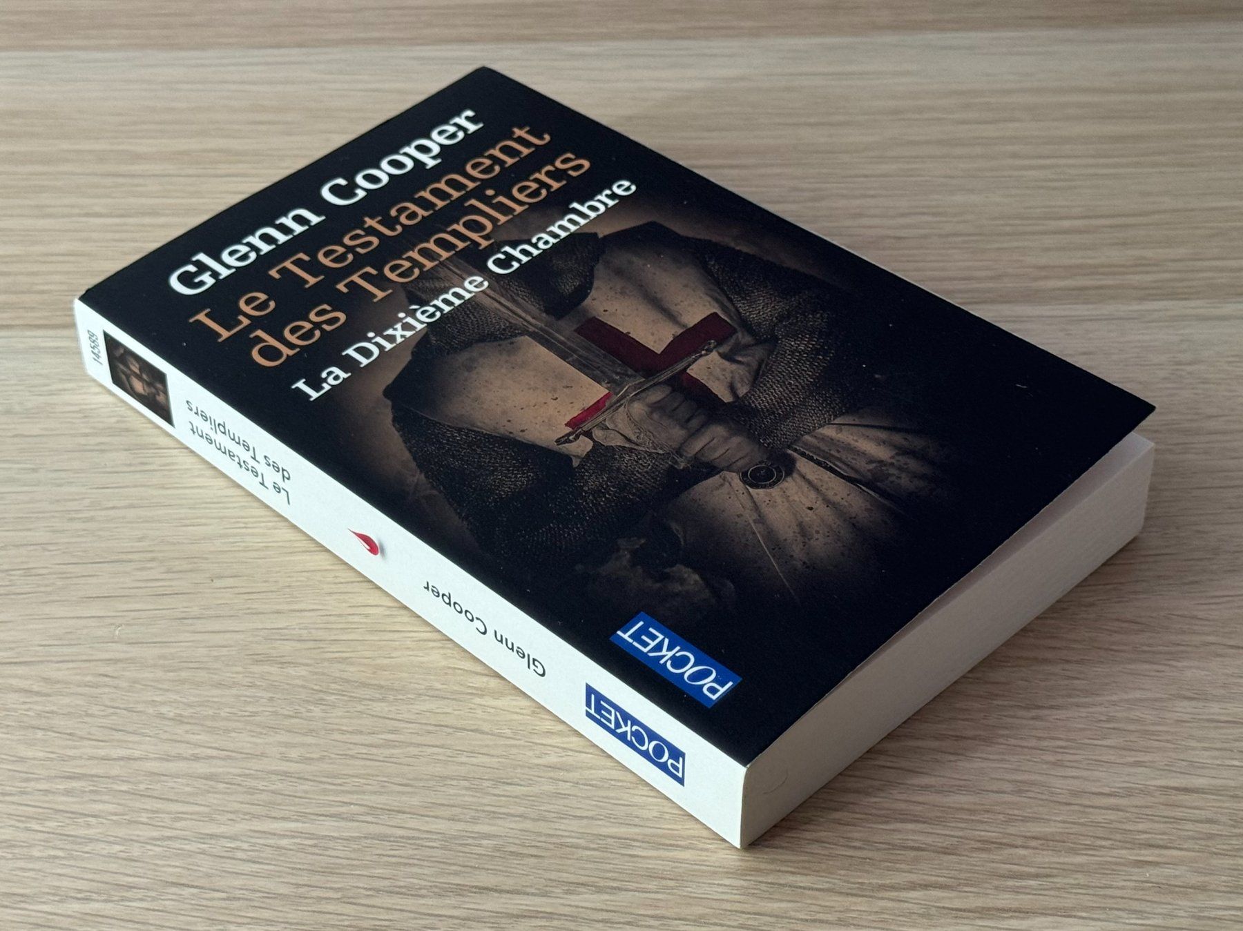 Libri: " Le Testament des Templiers " de Glenn Cooper – Usato da Genève venduto da Reveur 2