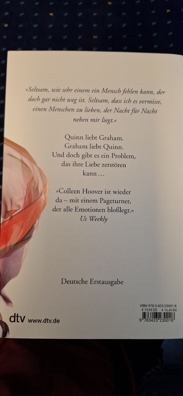 Bücher: Colleen Hoover - Was perfekt war deutsch – Gebraucht aus Mellingen von lathei 1