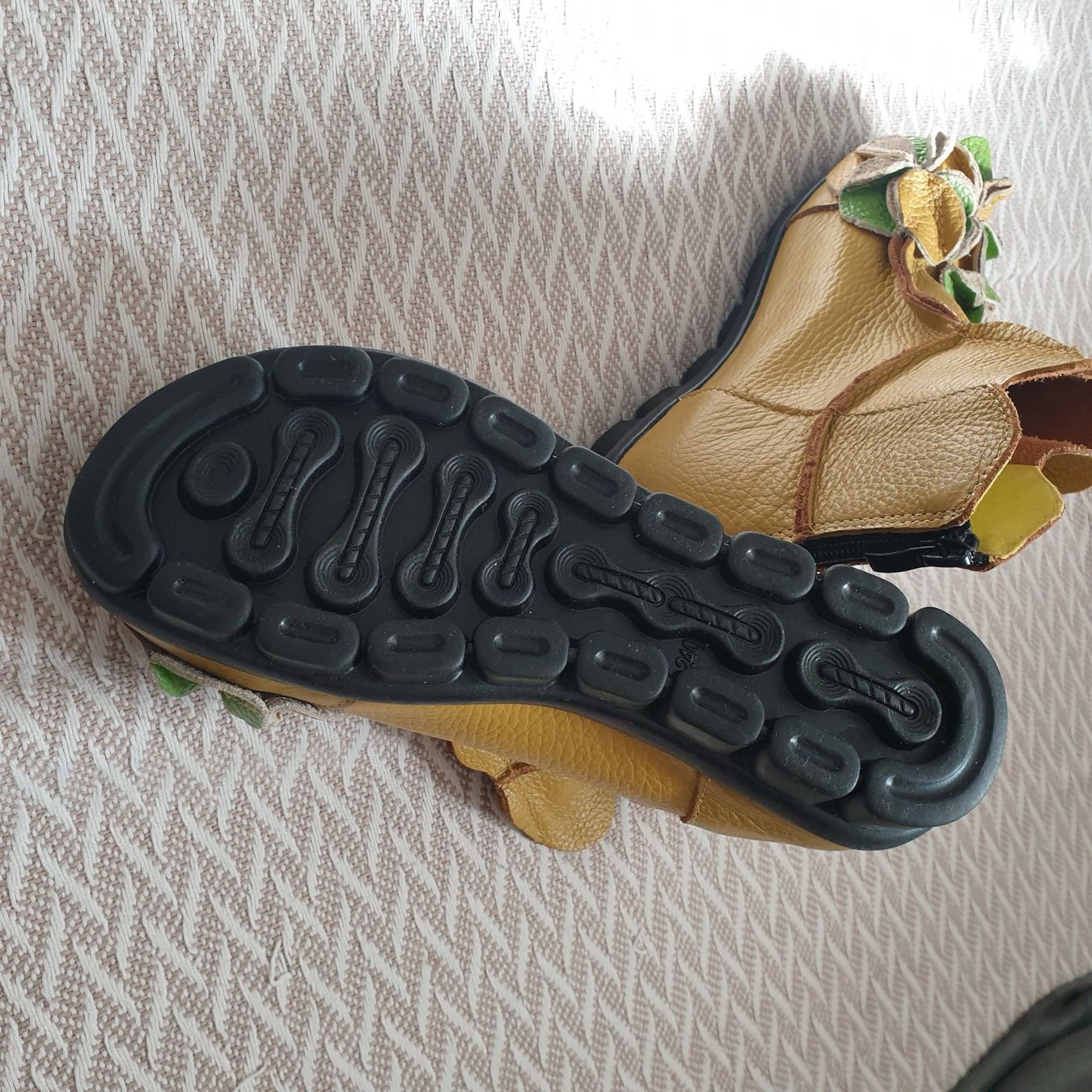 Chaussures femmes: Blumige Echtlederstiefelette Gr. 38 – Neuf (Voir description) à Frenkendorf par Moon111 3
