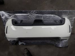 Abarth 500 Weiss Hintere Stossstange 2008-2015