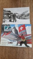 1966 2 Ansichtskarten Hermann Geier Pilot des Glaciers