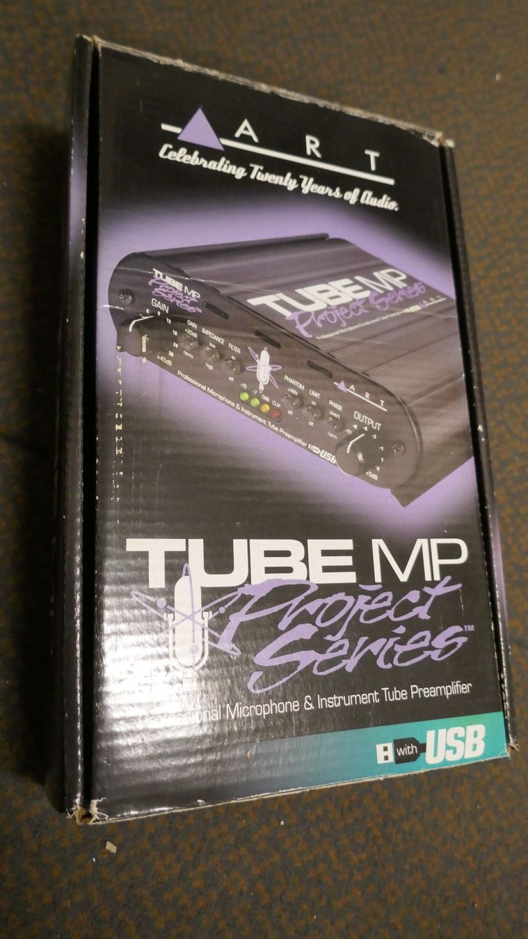 Art Amplificatori: ART Tube MP USB Mic Amplifier – Nuovo e nell'imballaggio originale da Wenslingen venduto da FairlightCMI