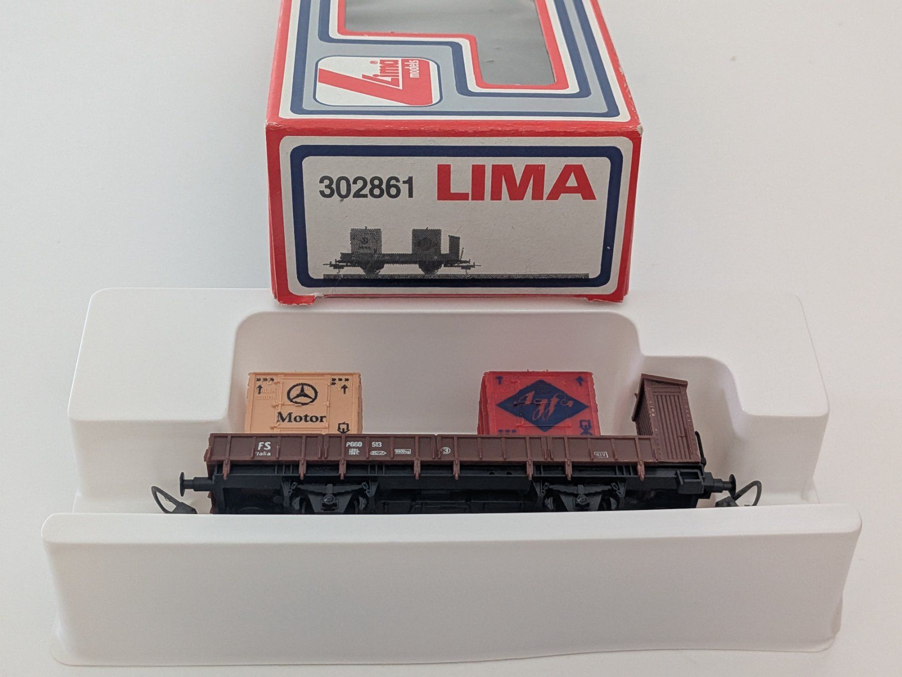 Lima Modellini di ferrovie: Lima Güterwagen 302861 – Usato da Künten venduto da Dfog 1