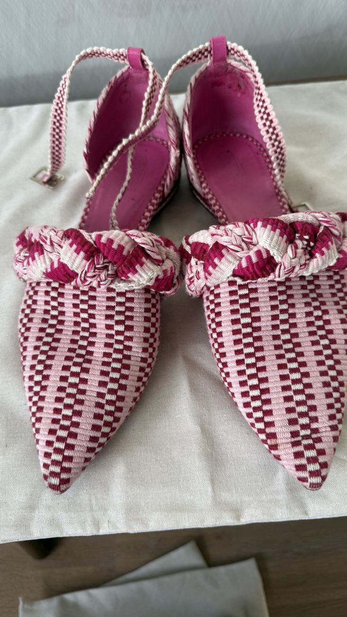 Scarpe da donna: Antolina Woven Pointed Toe Ballerinas, Size 40 – Usato da zug venduto da Inaar 3