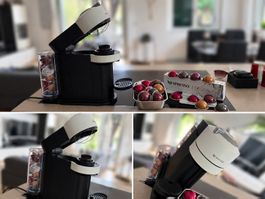 Nespresso Vertuo Machine Weiss/schwarz Set