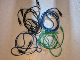 5-teiliges MIDI-Kabel Set in Studio-Qualität