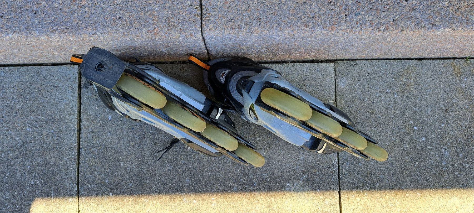 Inline-Skating & Rollschuhe: Rollerblade Grösse 33 bis 36.5 Grössenverstellbar – Gebraucht aus künten von himelblau 2