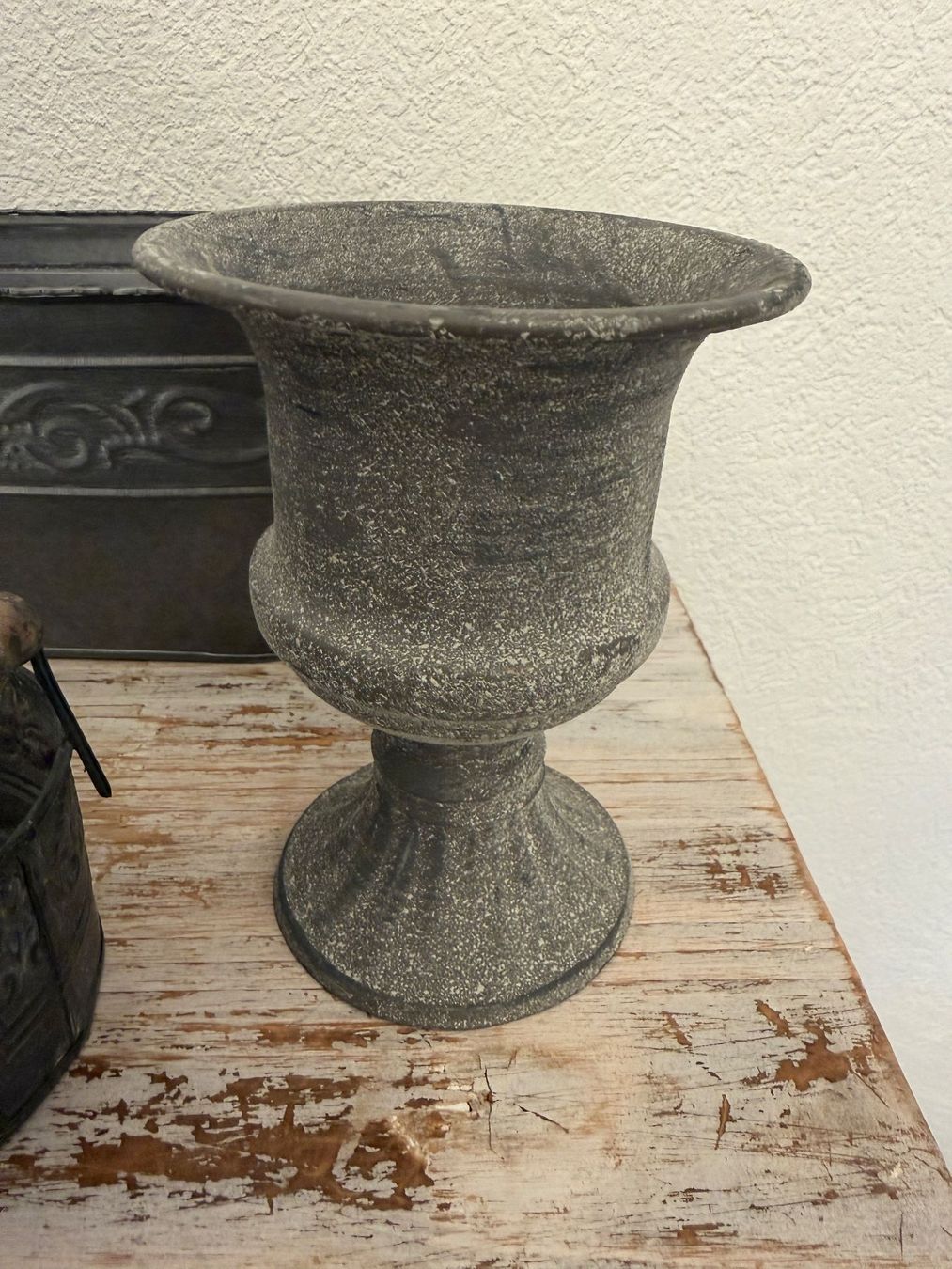 Vasi per fiori: Diverse Blechtöpfe zum Teil Neu – Nuovo (secondo la descrizione) da Wolfwil venduto da Inseider12 5