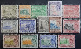 St Christopher and Nevis-Anguilla British Lot mit alten Wert