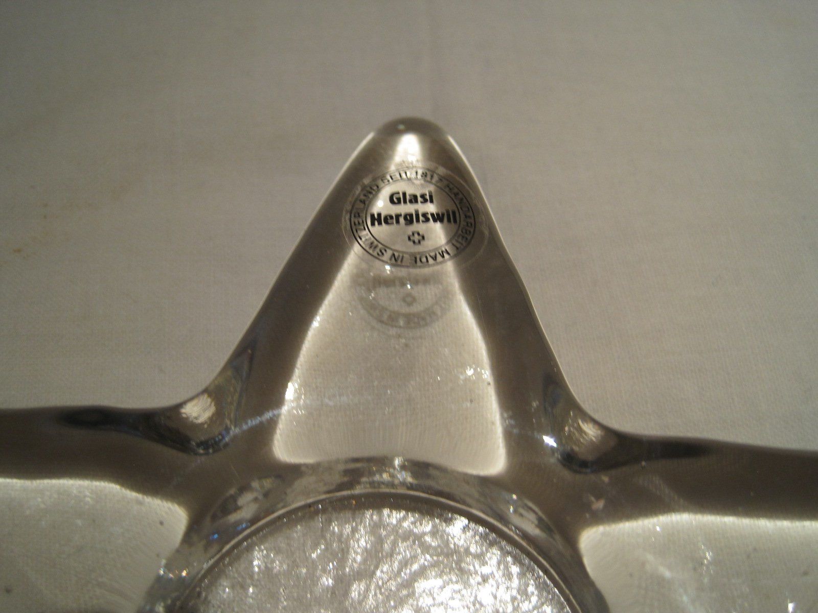 Glasi Hergiswil Portacandele: Glasstern-Teelicht – Usato da Aarwangen venduto da Usa50 2