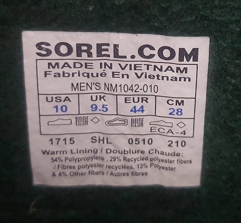 Scarpe da uomo: Sorel Glacier taille 42-44 – Usato da Genève venduto da Flo500 3