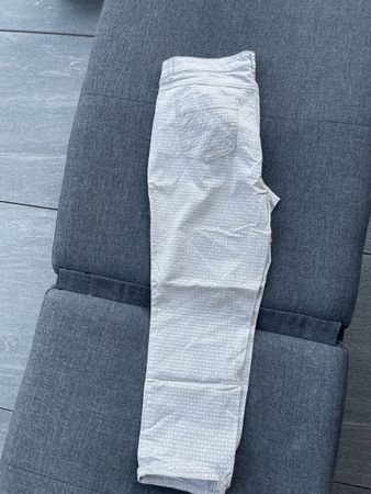 Hose Gr. 40 leichte Sommerhose mit Muster NEU