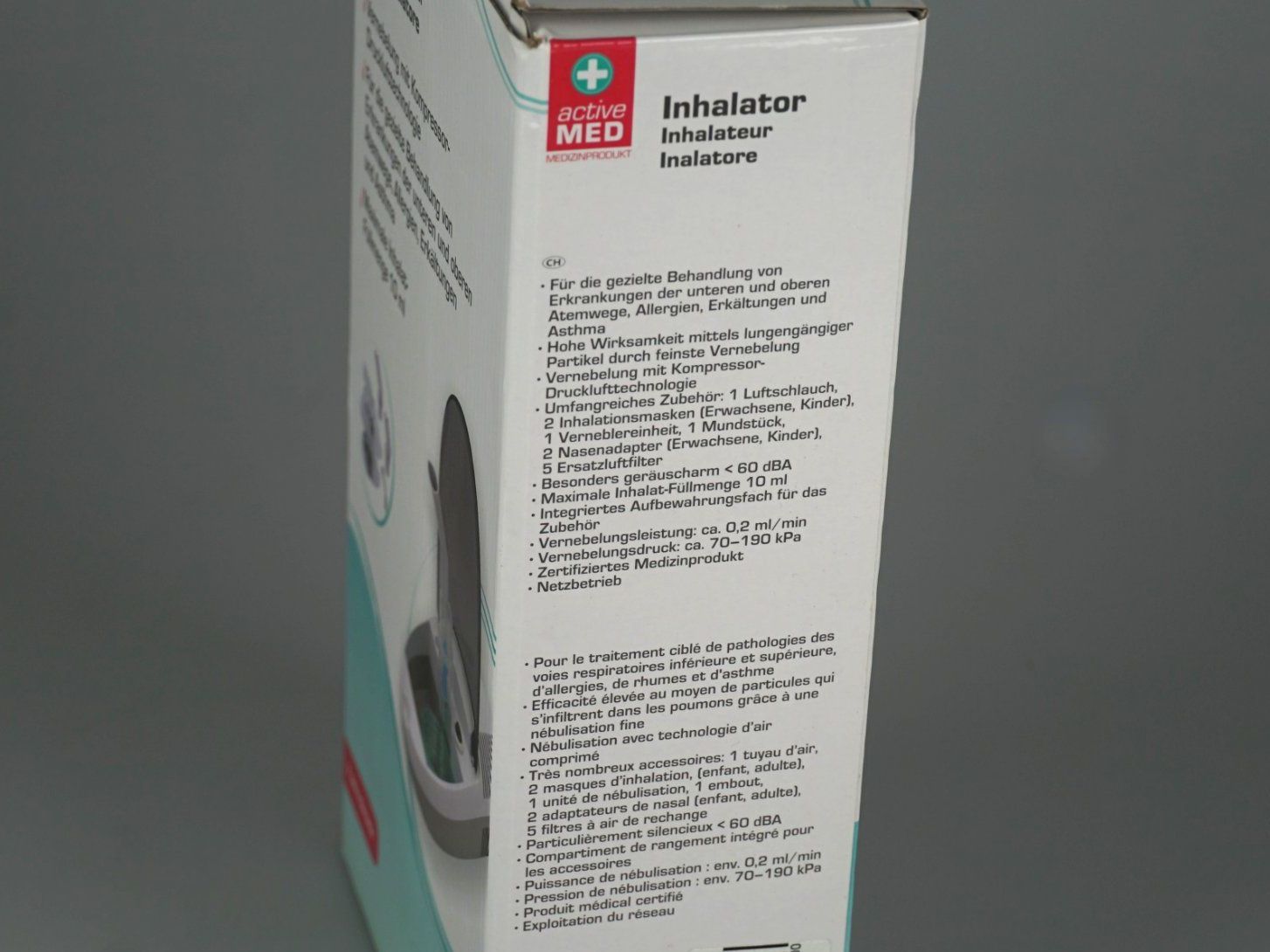Attrezzature mediche: Active MED Inhalator (Inhaliergerät) – Nuovo (secondo la descrizione) da Rüti ZH venduto da Restwert_Rueti_ZH 5