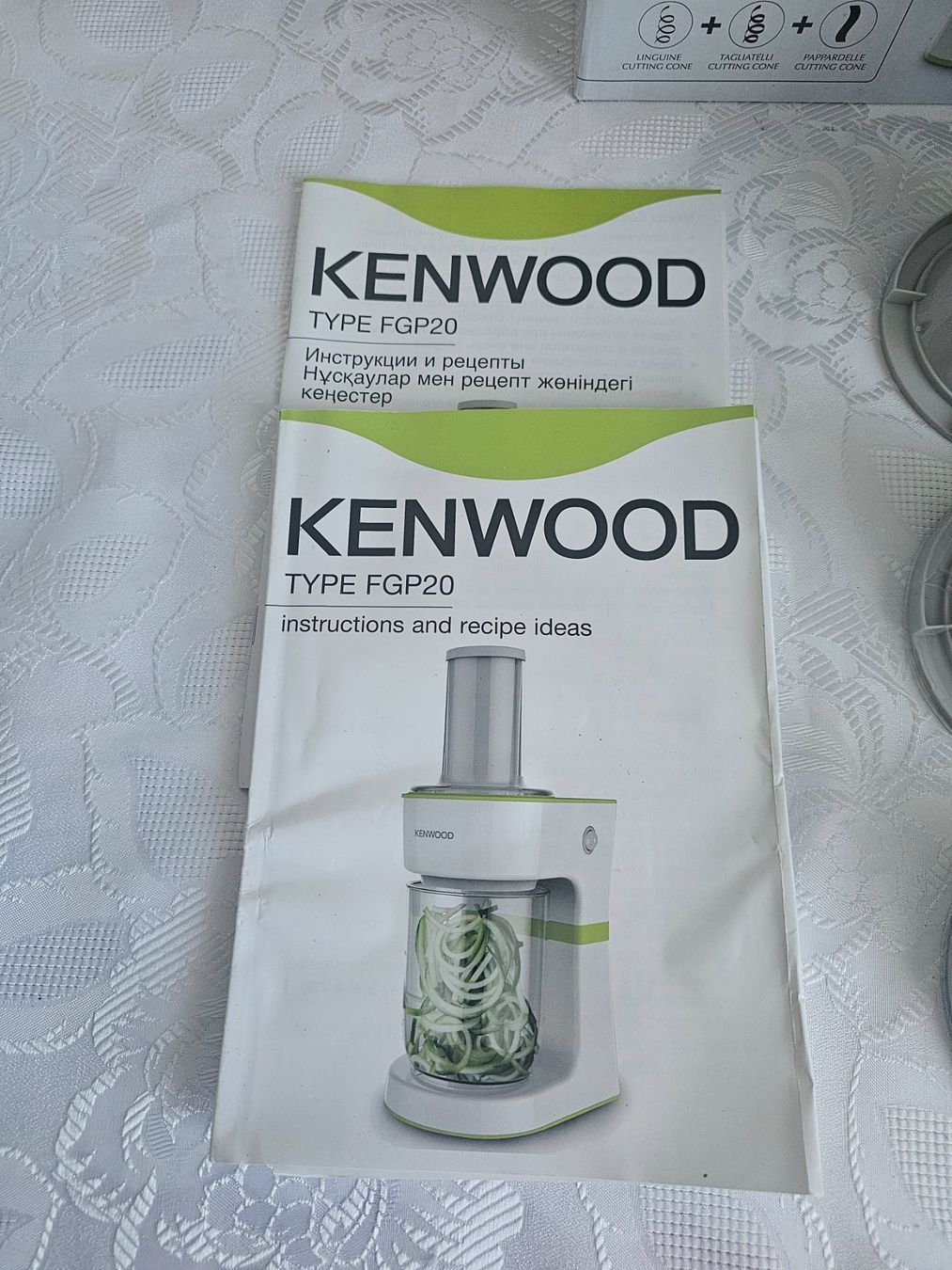 Kenwood Elettrodomestici da cucina: Kenwood FGP200WG Spiralschneider – Usato da Bronschhofen venduto da Xena37 3