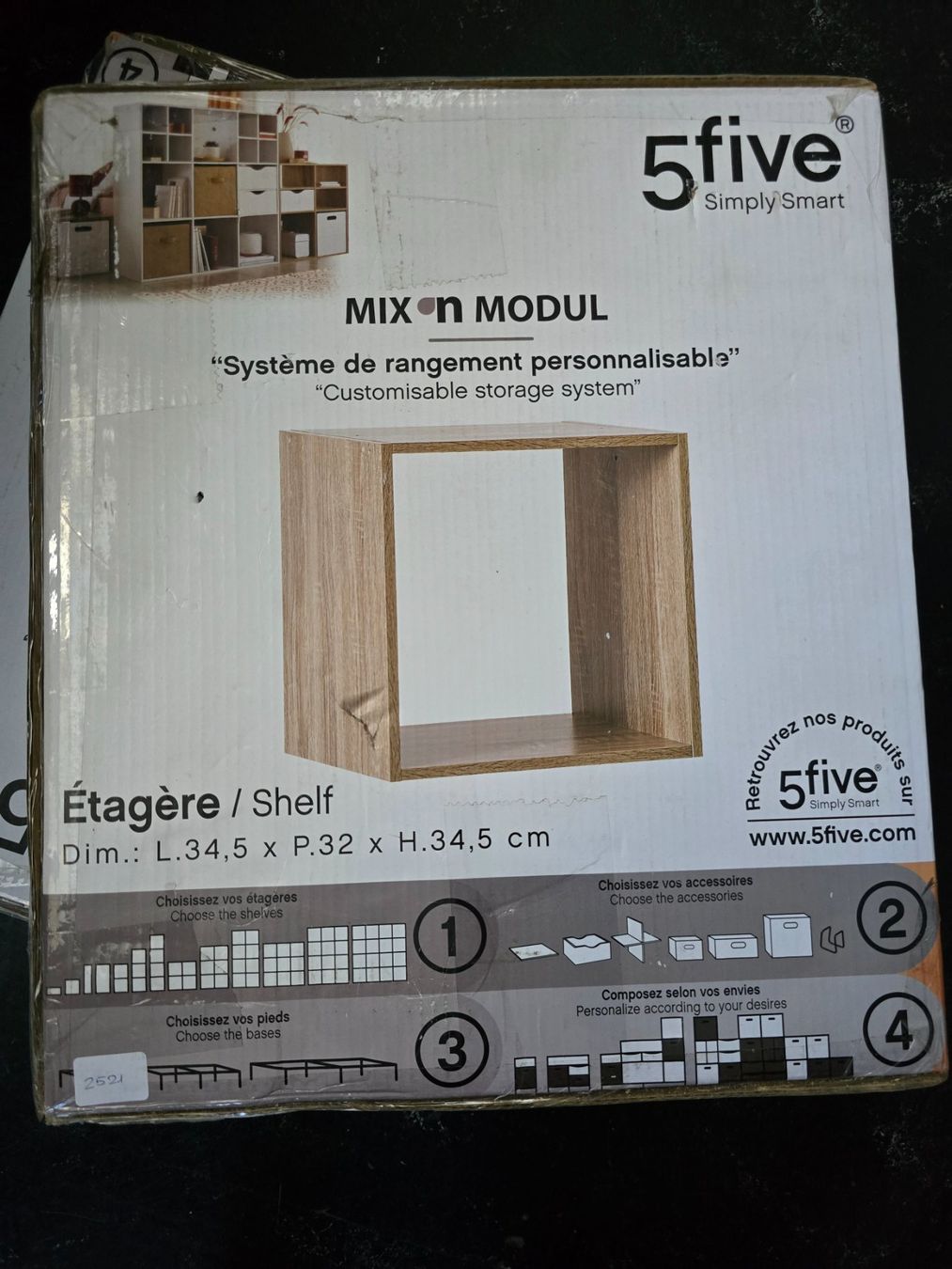 Scaffali: 5five Mix’n Modul Regal – Nuovo e nell'imballaggio originale da Brügg BE venduto da TSP02