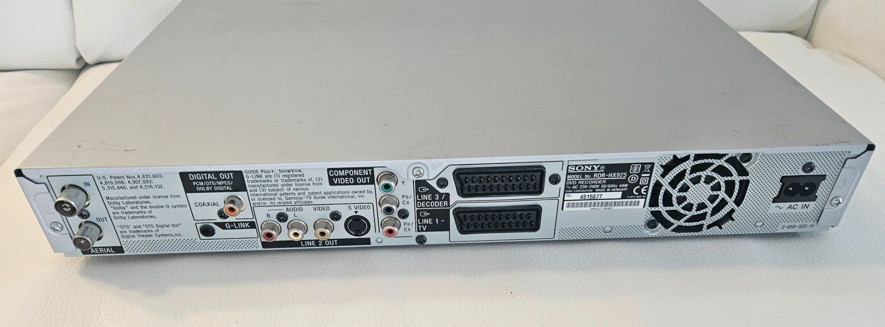 Tutti i DVDs: Sony DVD-Player – Difettoso da Spiegel b. Bern venduto da JeromeG9 2