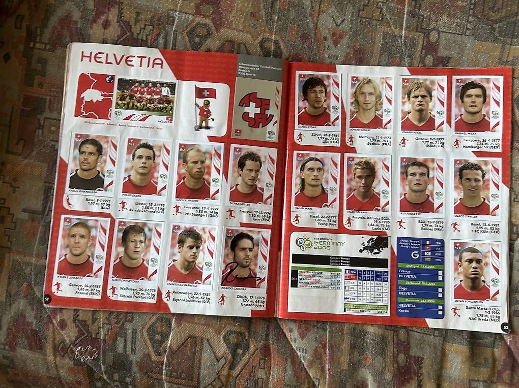 Panini Album: Panini Wm 2006 komplett – Usato da Binningen venduto da Flagello 3