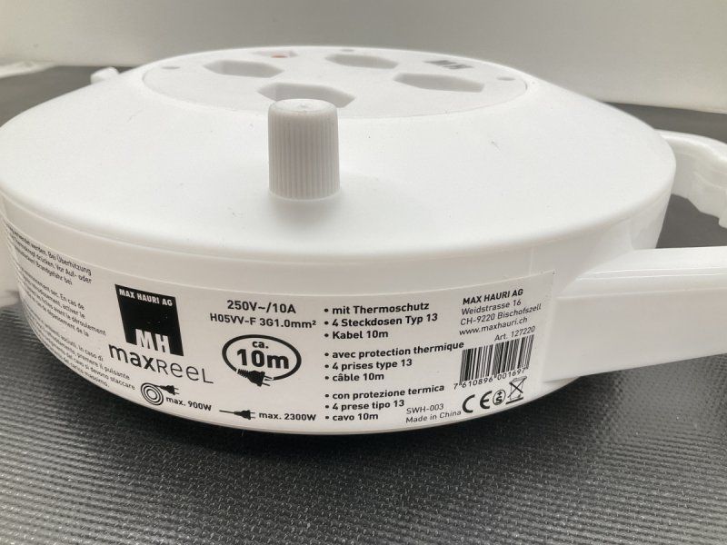 Cavi: Max Hauri Kabelbox 4x Typ13, 10m weiss NEU! – Nuovo (secondo la descrizione) da Schongau venduto da lanobe 2
