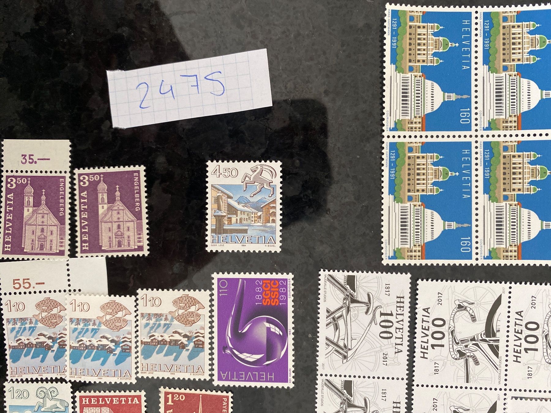 Alle Briefmarken: 102.10Fr Frankaturware Sammlung postfrisch ungestempelt – Neu (gemäss Beschreibung) aus Wil SG von Chefsugus 1