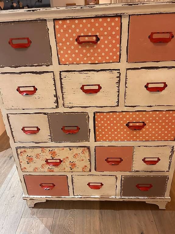 Cassettiere: Kommode Shaaby Chic Stil – Usato da Jona venduto da grizzlyhedi01 3
