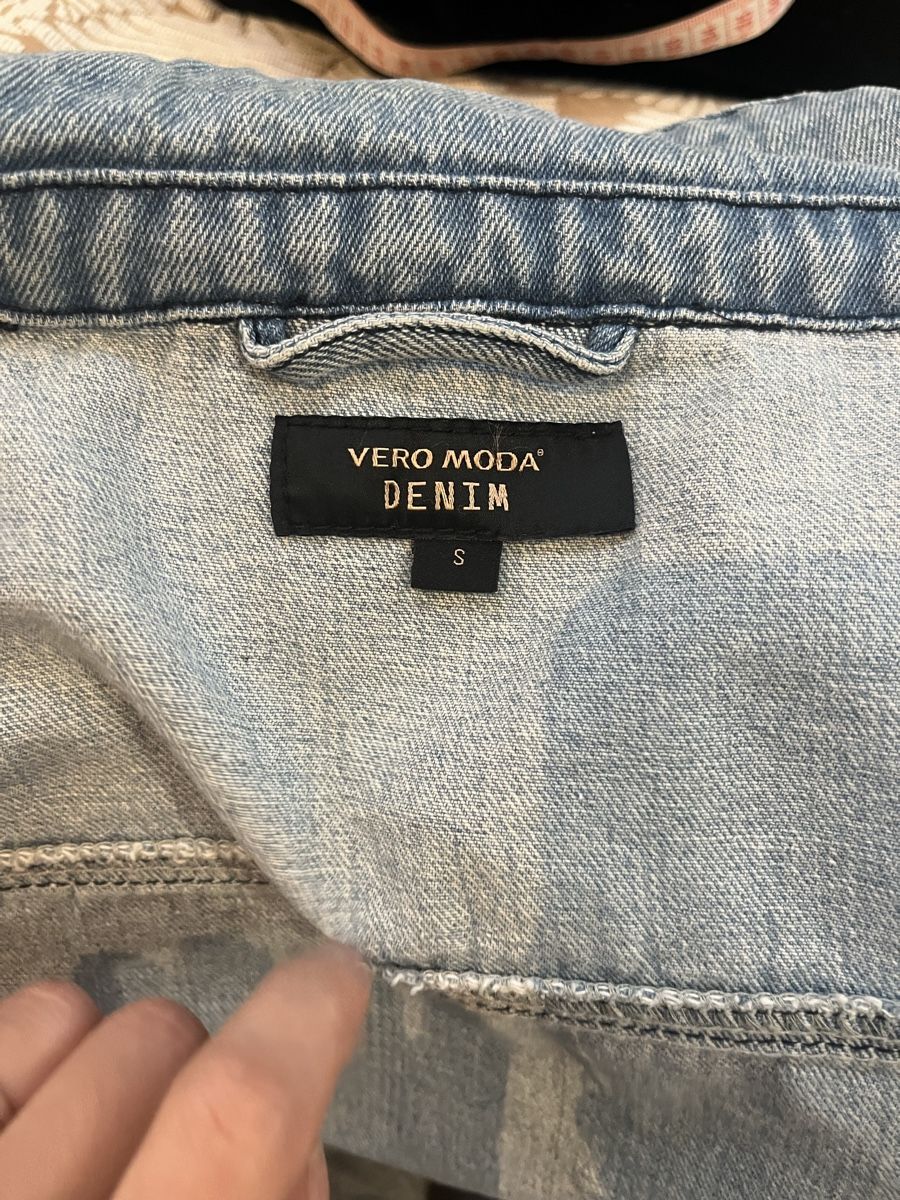 Vero Moda Giacche: New Vero Moda light blue Jean jacket – Nuovo (secondo la descrizione) da Basel venduto da 550_ckp6 1