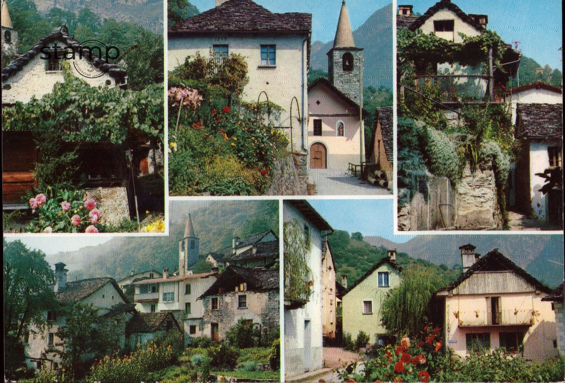 Cartoline postali: 1971 AK Menzonio _ Vallemaggia – Usato da Eggersriet venduto da stamp303