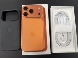 Apple iPhone 17 Pro mit 256 GB, Cosmic Orange - Top Zustand