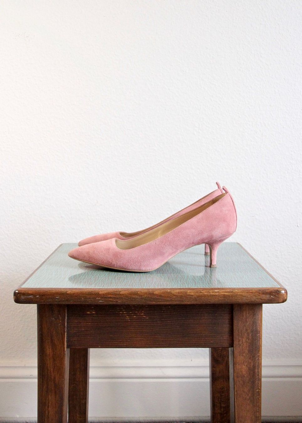 Everlane Scarpe da donna: Everlane Editor Heel Pink Suede – Usato da Buchs AG venduto da shoplio 3