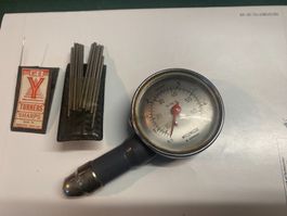 Auto - Pneudruckmesser & Hohlmess- W.-zeug / Düsenreiniger