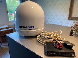 Megasat mobile Satelitenschüssel für Camping und mehr