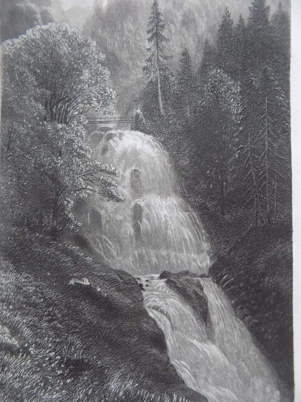 Gravures: Der Giessbach Aquatinta – D'occasion à Risch par Antikfee 2