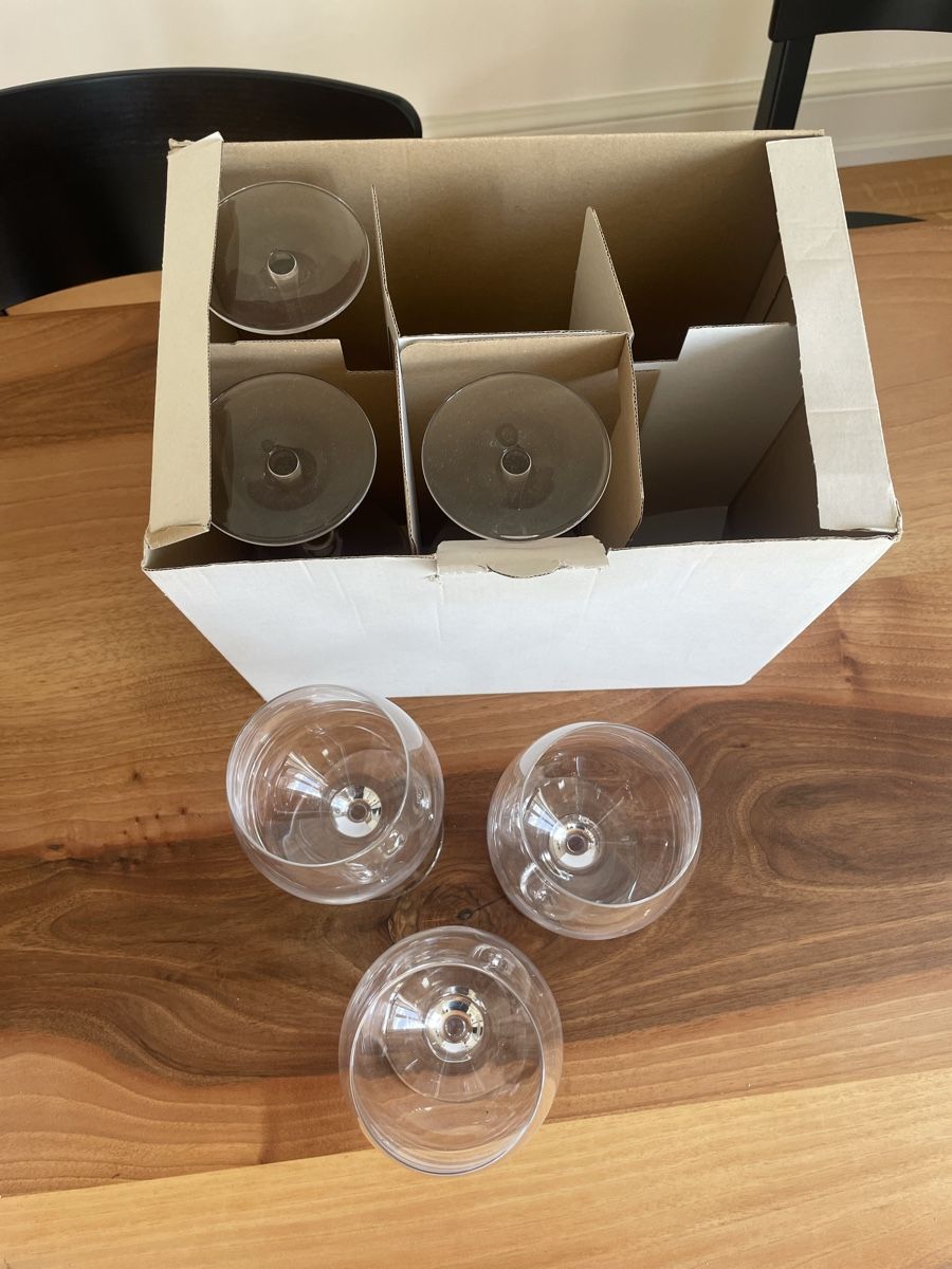 Bicchieri: 6x neue Bordeauxgläser (65cl) – Nuovo (secondo la descrizione) da Zürich venduto da katidust 3