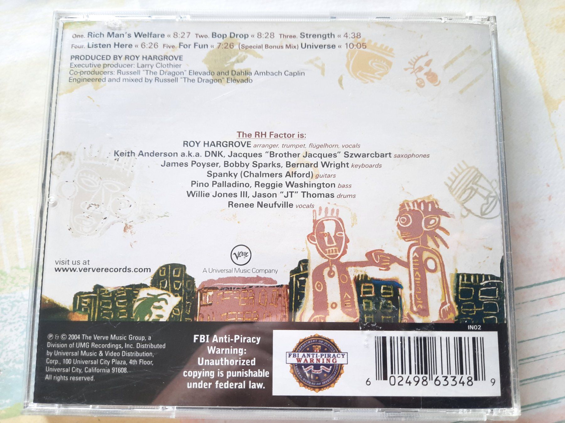 CDs: CD The Rh Factor - Strengh  – Gebraucht aus Pully von bro_n52j 1