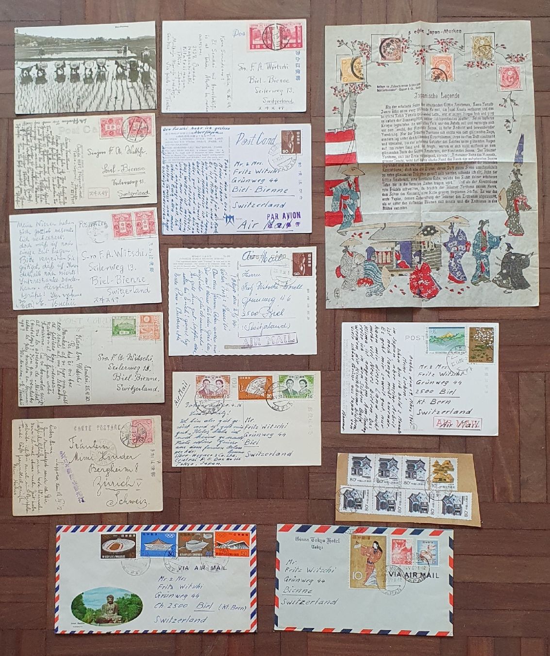 Tutti i francobolli: Lot Japan, Briefmarken und Karten – Usato da Kreuzlingen venduto da Rschweiz1