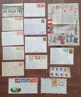 Lot Japan, Briefmarken und Karten