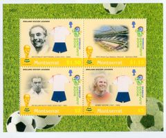 Block "Fussball". Montserrat.