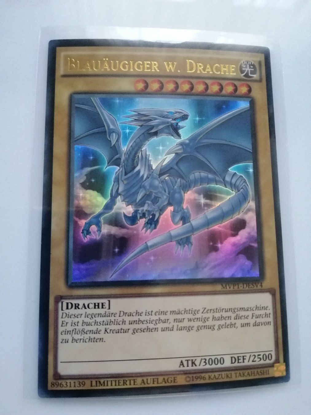 Yugioh Carte collezionabili: Blauäugiger W. Drache Limitierte Auflage – Nuovo (secondo la descrizione) da Boswil venduto da ShoppingCenterCity 8