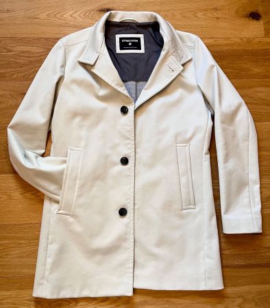 Strellson-Kurzmantel Finchley Summer / beige / Grösse 48